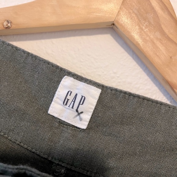 Gap, size 16, women’s high waist green trousers. - Picture 4 of 4